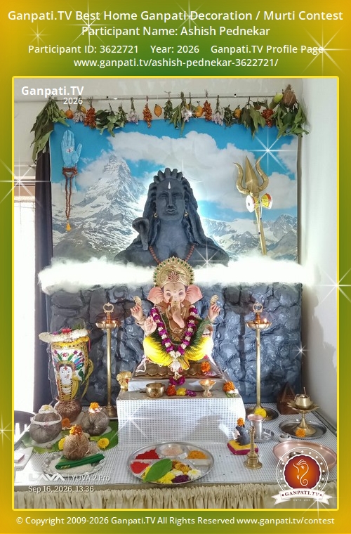 Ashish Pednekar Ganpati 2026