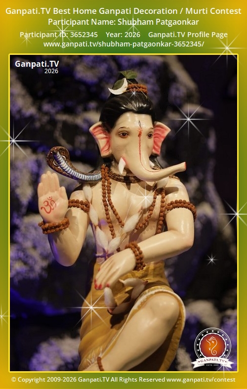 Shubham Patgaonkar Ganpati 2026