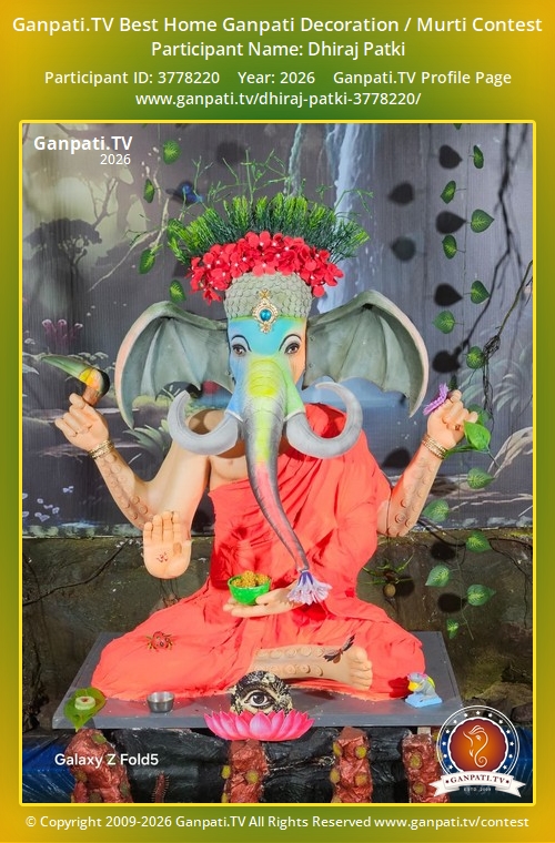 Dhiraj Patki Ganpati 2026