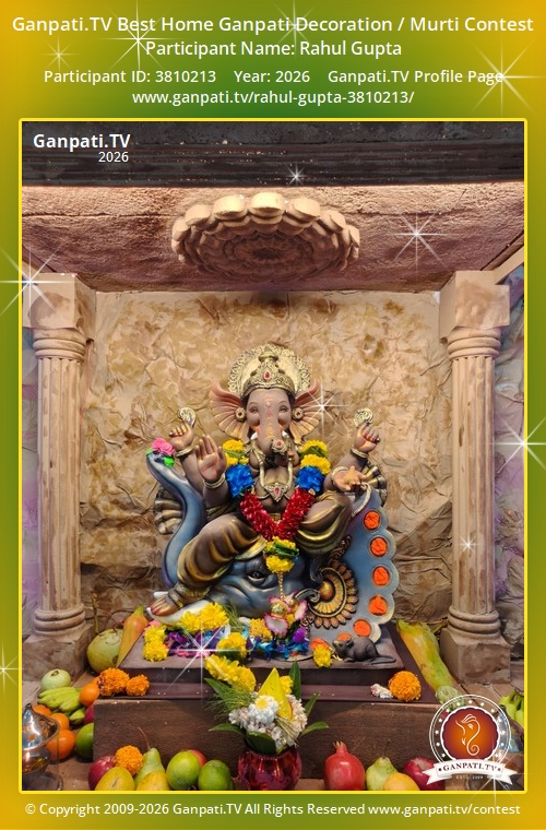 Rahul Gupta Ganpati 2026