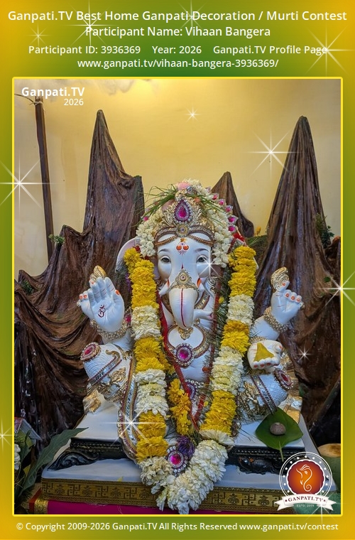 Vihaan Bangera Ganpati 2026