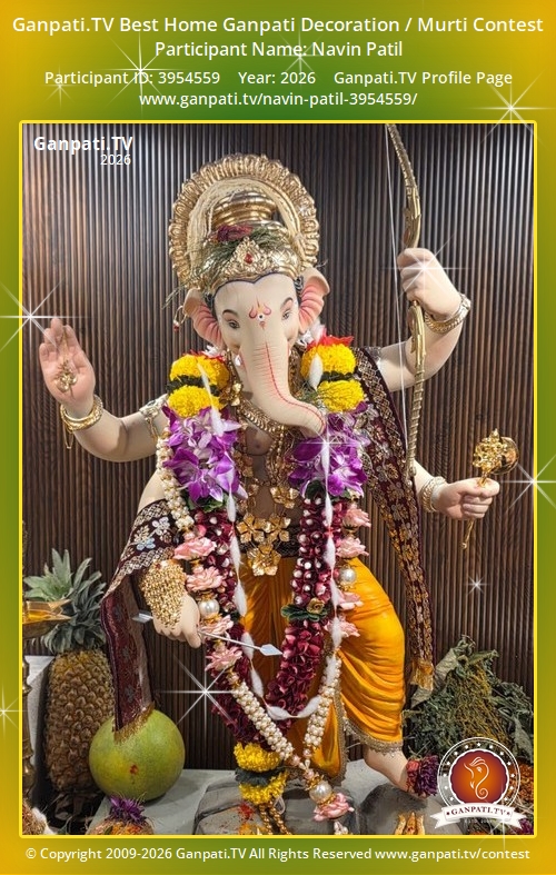 Navin Patil Ganpati 2026