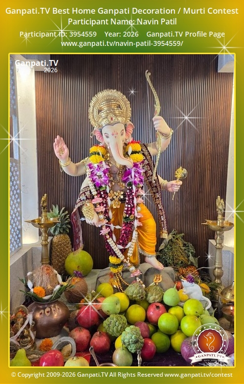 Navin Patil Ganpati 2026