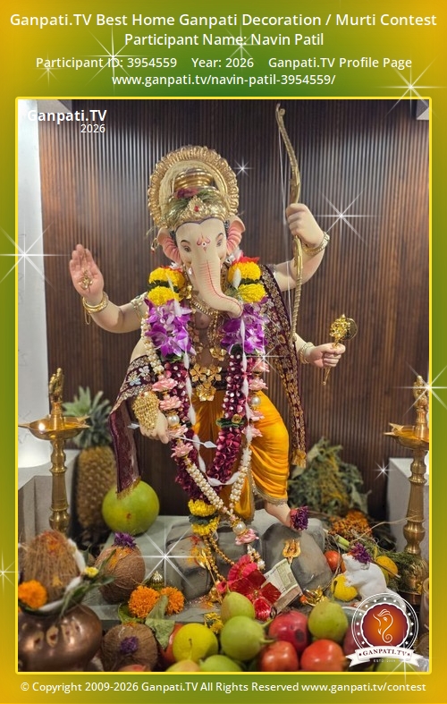 Navin Patil Ganpati 2026