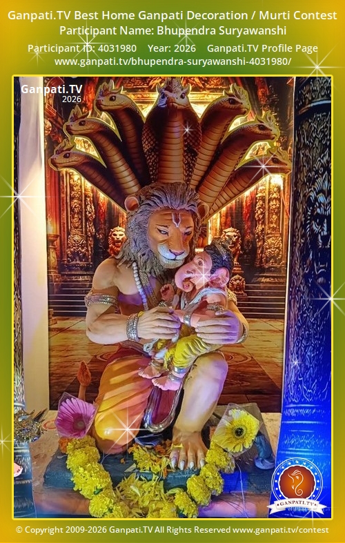 Bhupendra Suryawanshi Ganpati 2026