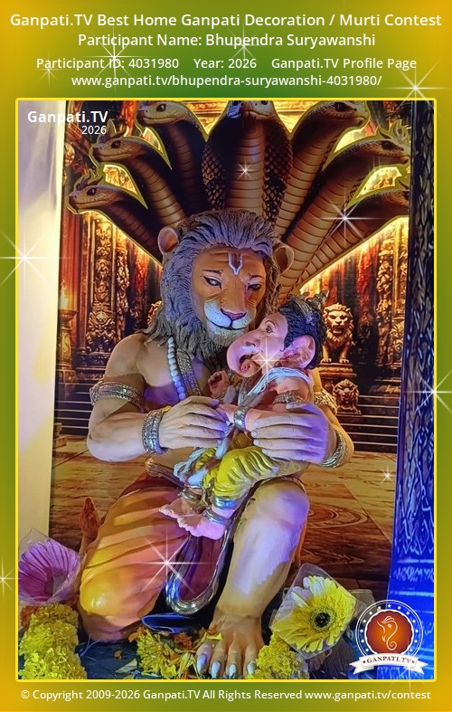 Bhupendra Suryawanshi Ganpati 2026