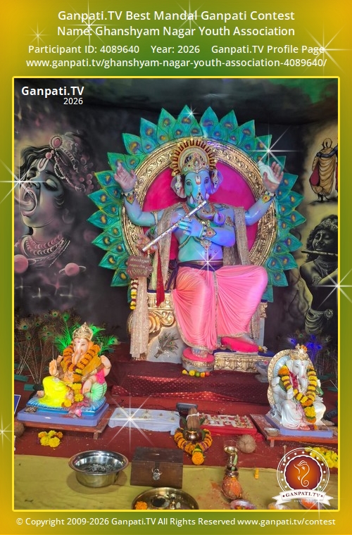 Ghanshyam Nagar Youth Association Ganpati 2026
