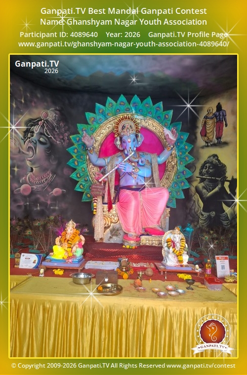 Ghanshyam Nagar Youth Association Ganpati 2026