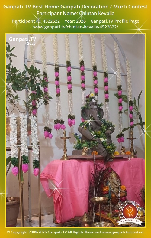 Chintan Kevalia Ganpati 2026
