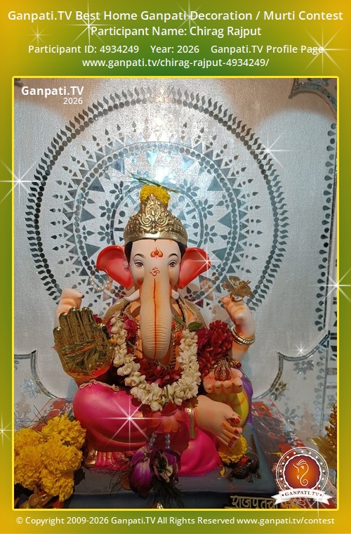 Chirag Rajput Ganpati 2026