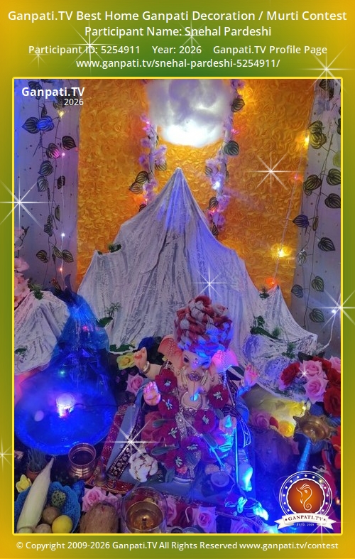 Snehal Pardeshi Ganpati 2026