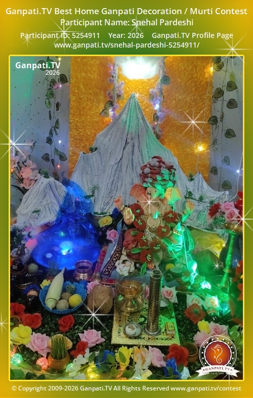 Snehal Pardeshi Ganpati 2026