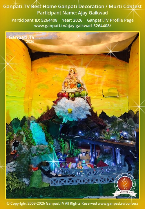 Ajay Gaikwad Ganpati 2026