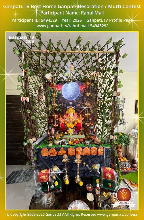 Rahul Mali Ganpati 2026
