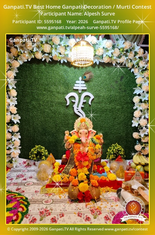 Alpeah Surve Ganpati 2026