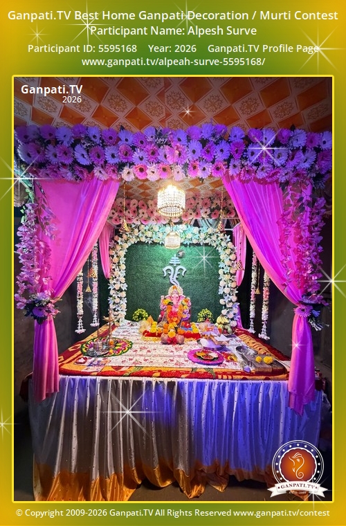 Alpeah Surve Ganpati 2026
