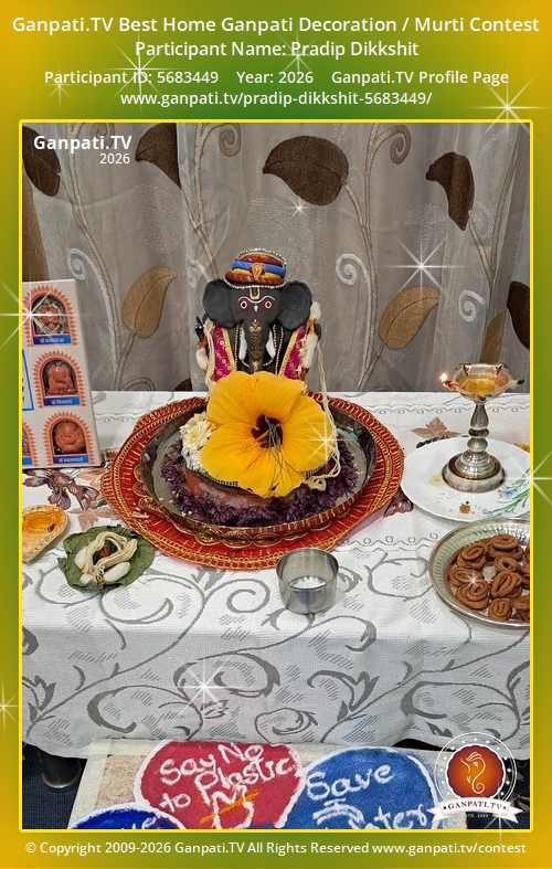 Pradip Dikkshit Ganpati 2026