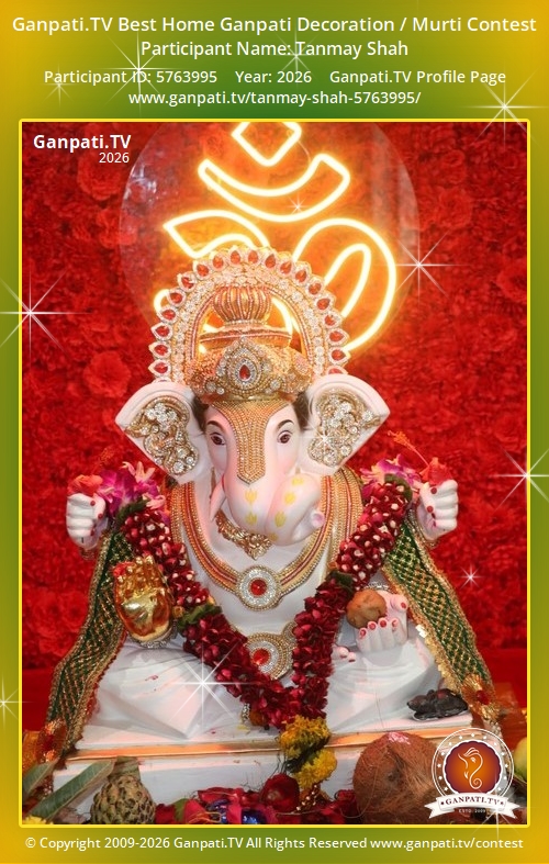 Tanmay Shah Ganpati 2026