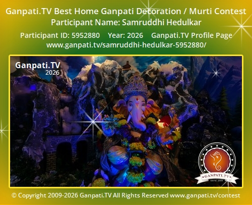 Samruddhi Hedulkar Ganpati 2026
