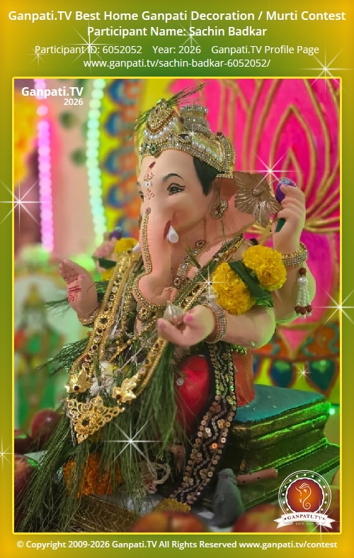 Sachin Badkar Ganpati 2026