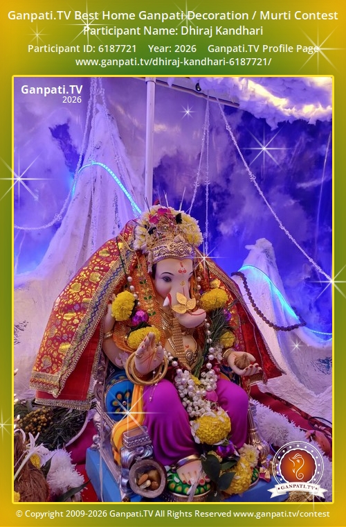 Dhiraj Kandhari Ganpati 2026