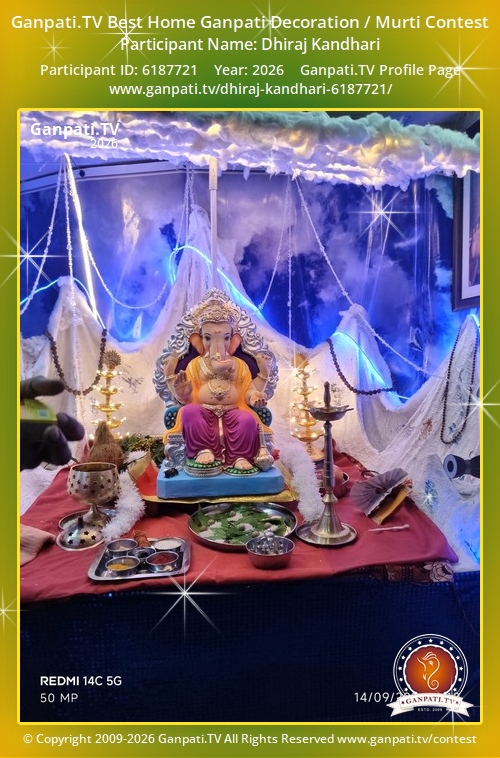 Dhiraj Kandhari Ganpati 2026