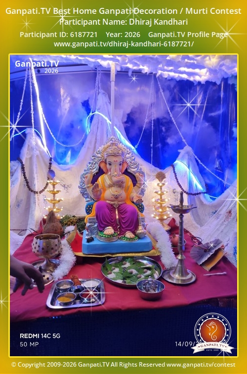 Dhiraj Kandhari Ganpati 2026