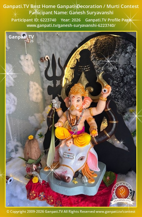 Ganesh Suryavanshi Ganpati 2026