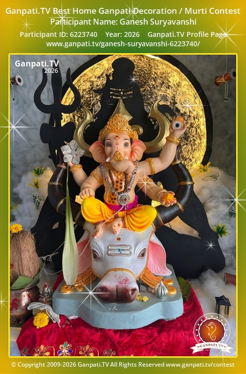 Ganesh Suryavanshi Ganpati 2026