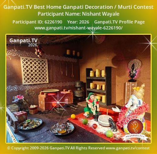 Nishant Wayale Ganpati 2026