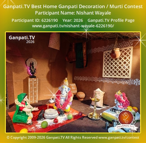 Nishant Wayale Ganpati 2026