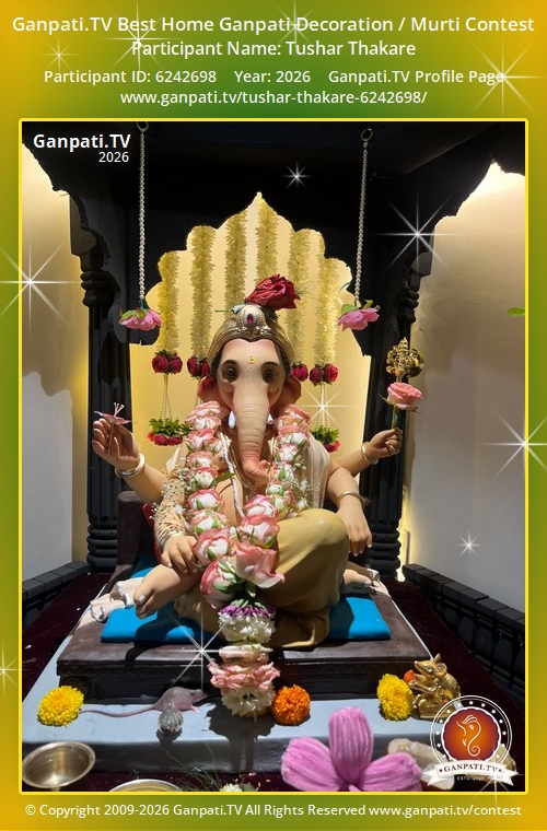 Tushar Thakare Ganpati 2026