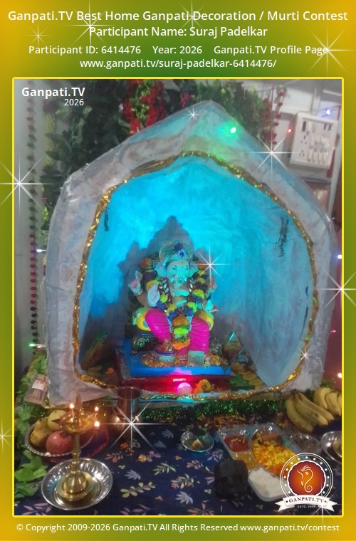 Suraj Padelkar Ganpati 2026