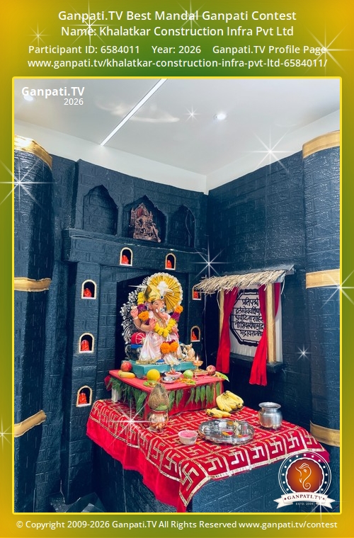 Khalatkar Construction Infra Pvt Ltd Ganpati 2026