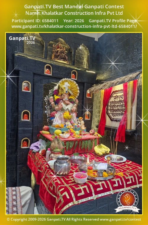 Khalatkar Construction Infra Pvt Ltd Ganpati 2026