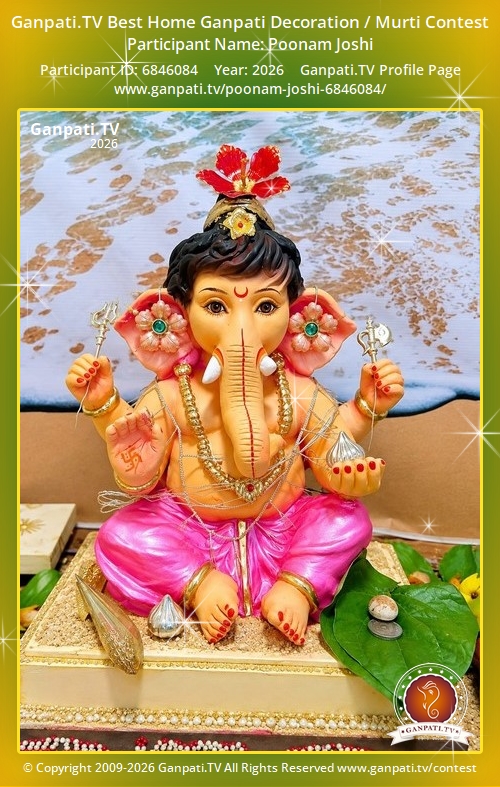 Poonam Joshi Ganpati 2026