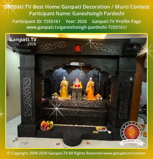 Ganeshsingh Pardeshi Ganpati 2026