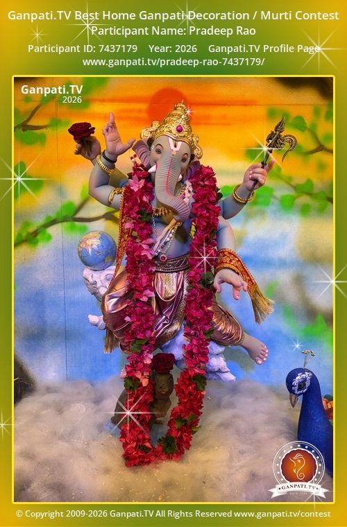 Pradeep Rao Ganpati 2026