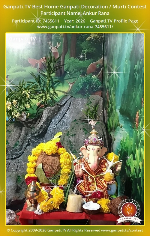Ankur Rana Ganpati 2026