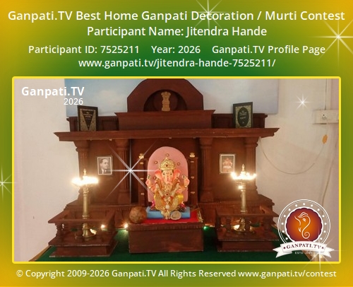 Jitendra Hande Ganpati 2026