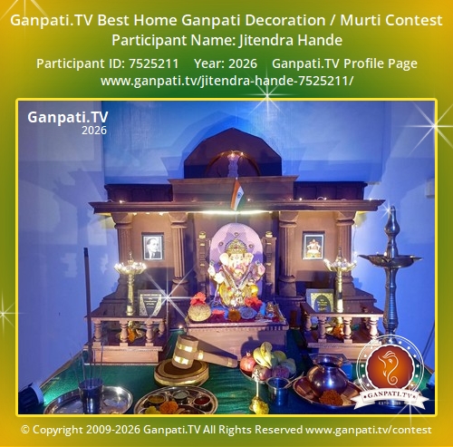 Jitendra Hande Ganpati 2026