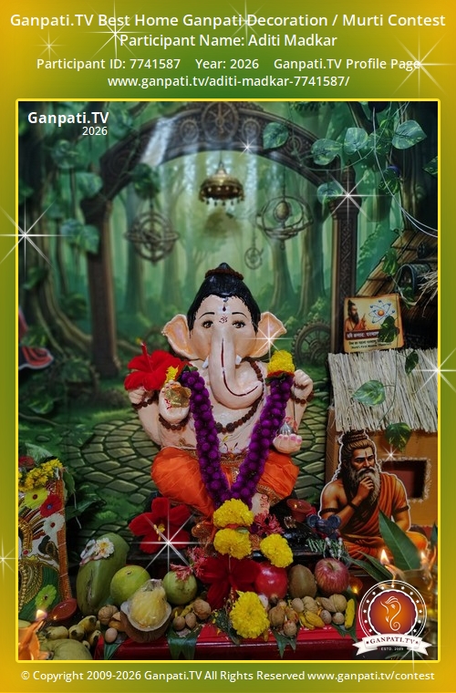Aditi Madkar Ganpati 2026