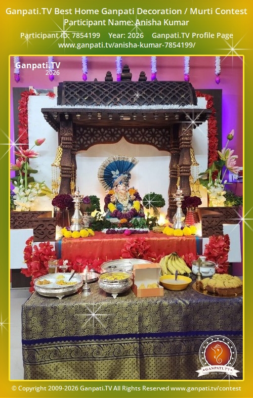 Anisha Kumar Ganpati 2026