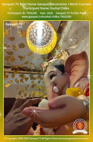 Kushal Chilka Home Ganpati Picture