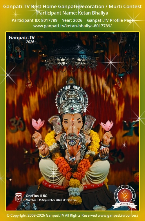 Ketan Bhaliya Ganpati 2026