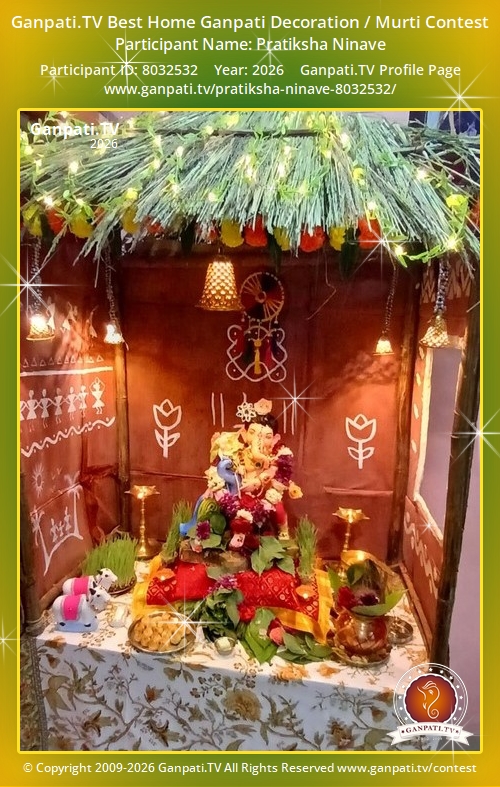 Pratiksha Ninave Ganpati 2026