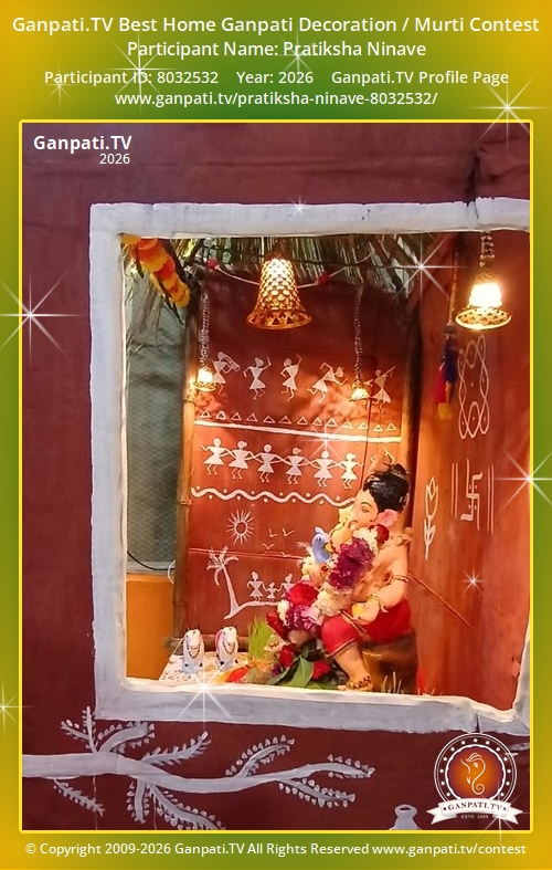 Pratiksha Ninave Ganpati 2026