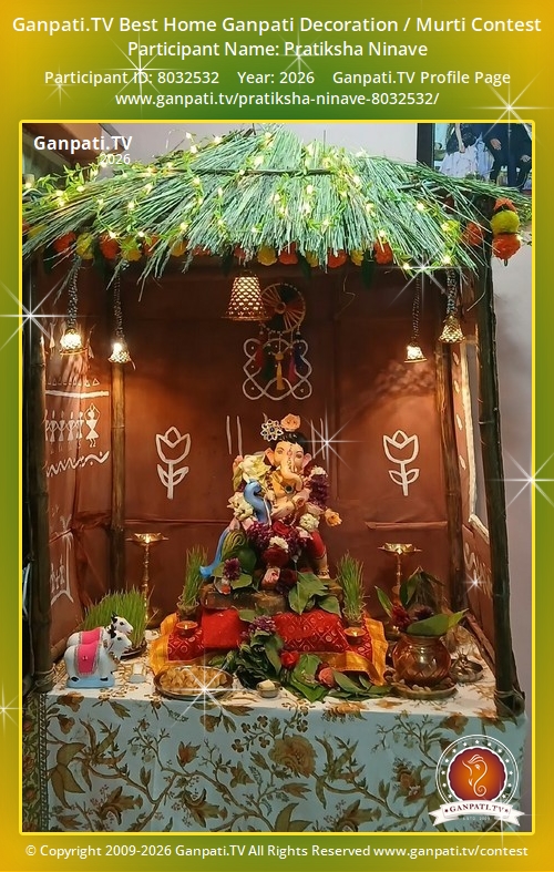 Pratiksha Ninave Ganpati 2026
