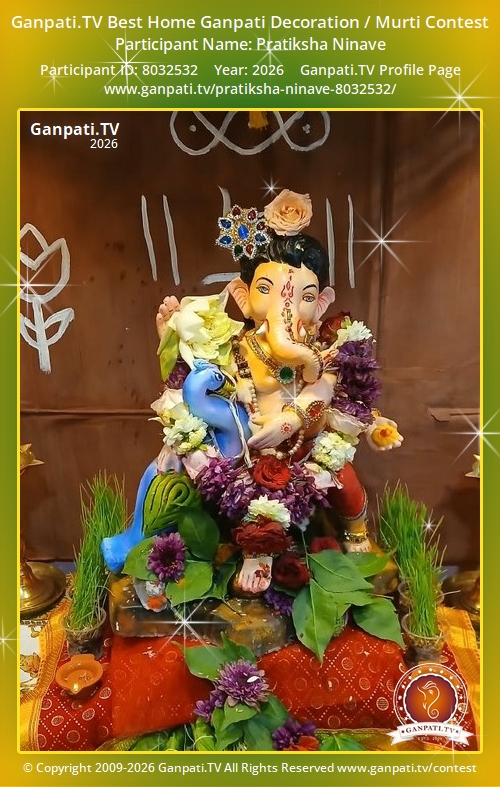 Pratiksha Ninave Ganpati 2026