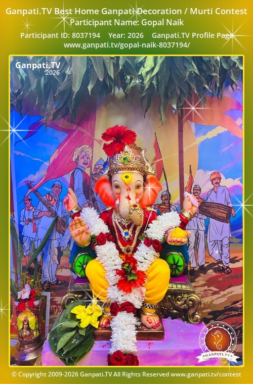 Gopal Naik Ganpati 2026